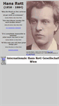 Mobile Screenshot of hans-rott.de