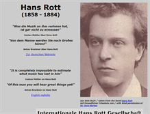 Tablet Screenshot of hans-rott.de